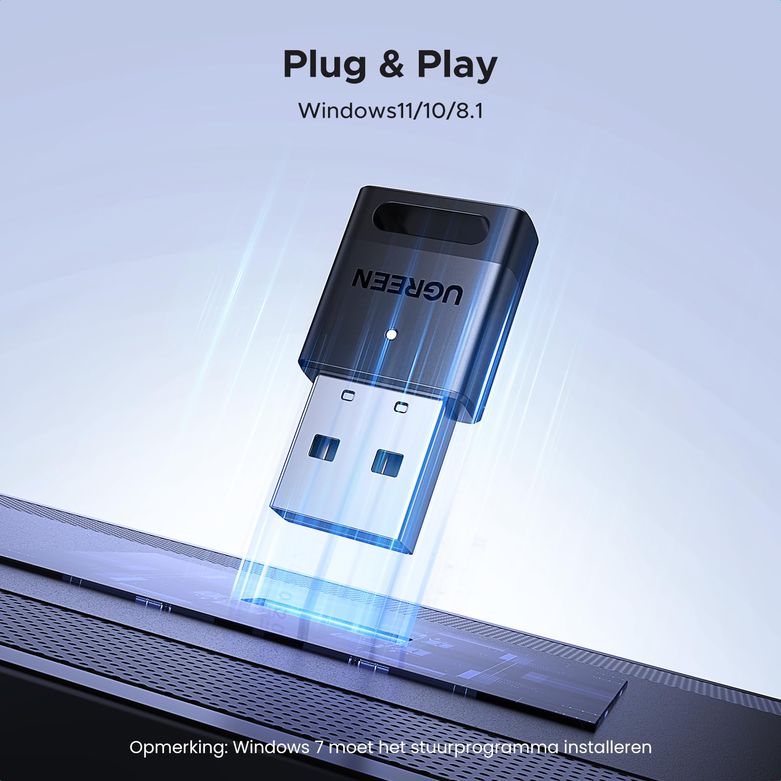 eppfun [Gen2] AK3040 Artı USB A Bluetooth 5.2 APTX-Uyarlanabilir Verici PS5 PS4, Düşük Gecikme