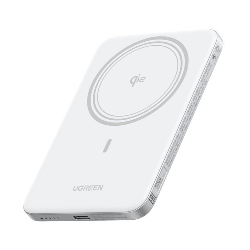 UGREEN MagFlow Air Magnetische Powerbank (5000mAh, Qi2 15W)