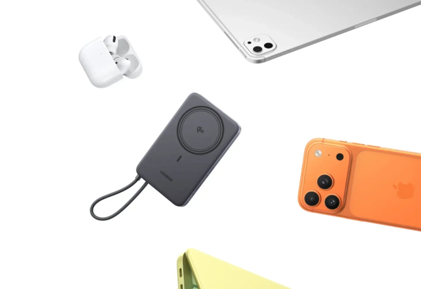 Kan een slanke powerbank meerdere apparaten tegelijk opladen?