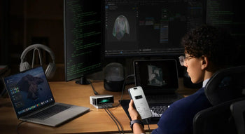 Kan een USB-C-desktopoplader twee laptops tegelijk opladen?