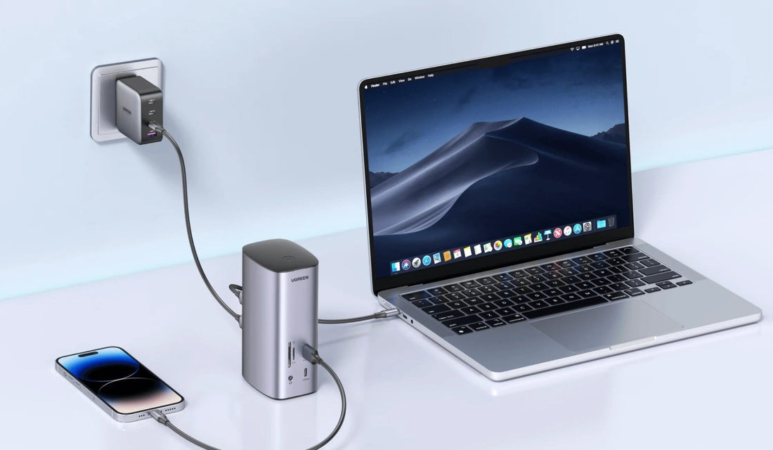 Hoe je je laptop oplaadt met een dockingstation - UGREEN NL
