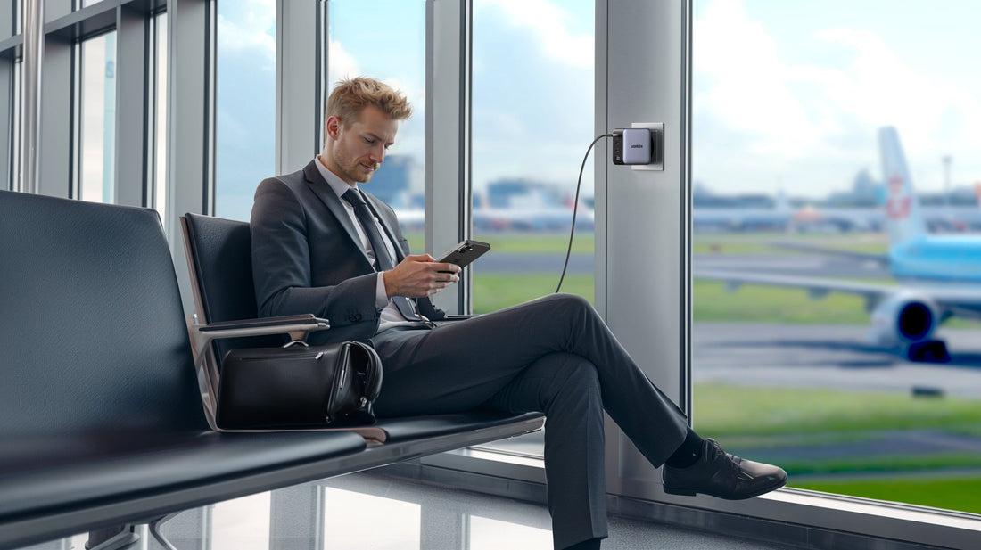 Mag je een telefoonoplader meenemen in het vliegtuig? Regels voor 2025 - UGREEN NL