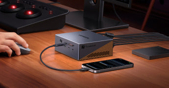 UGREEN Maxidok 17-in-1 Thunderbolt™ 5 Dockingstation – 8TB, Dual 6K/8K-display voor Mac & Windows