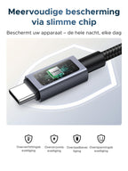 UGREEN Nexode 240 W USB-C-kabel met Smart Display | UGREEN NL