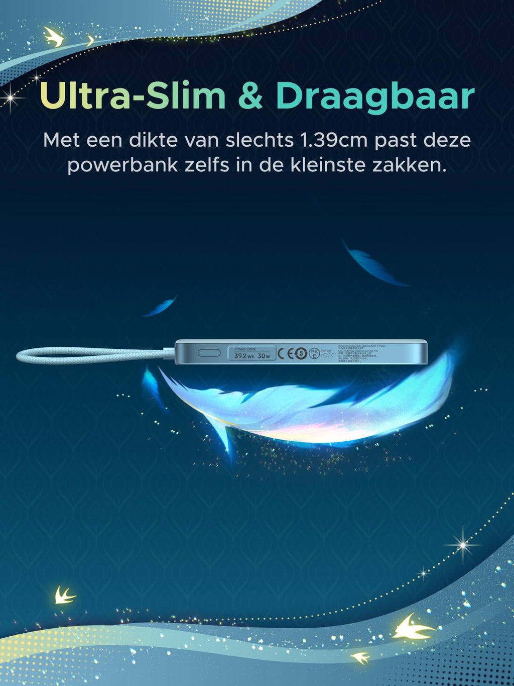 UGREEN x Honkai: Star Rail 10.000 mAh 30 W magnetische powerbank