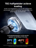 UGREEN Magflow Pro Qi2 25W magnetische autolader met koeling