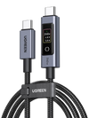 UGREEN Nexode USB-C-kabel met Smart Display (240 W, PD 3.1, 1 m / 2 m)