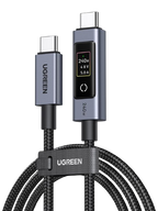 UGREEN Nexode USB-C-kabel met Smart Display (240 W, PD 3.1, 1 m / 2 m)