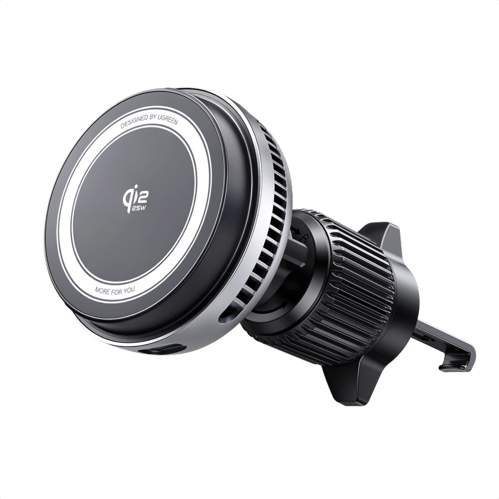 UGREEN MagFlow Pro Magnetische Draadloze Auto-oplader (Qi2.2 25 W, Drievoudig Koelsysteem)