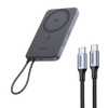 UGREEN MagFlow Air Magnetische Powerbank (10000mAh, Qi2 15W) + 100W USB-C Oplaadkabel