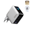 UGREEN Nexode Pro Oplader met Smart Display (100 W, 4 Poorten, GaN)