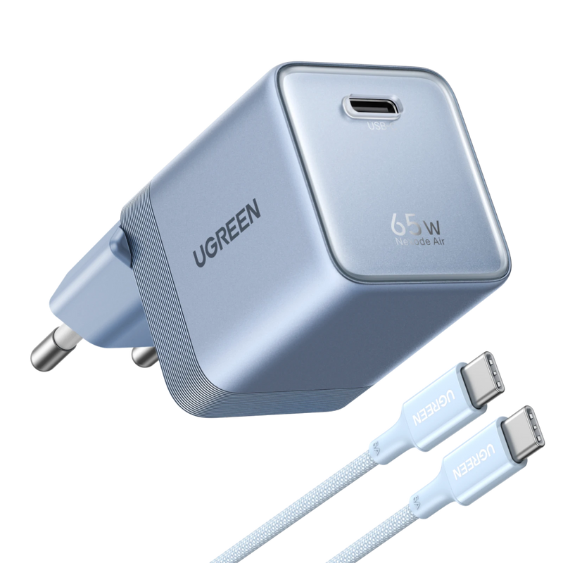 UGREEN Nexode Air USB-C Oplader (65W, GaN)