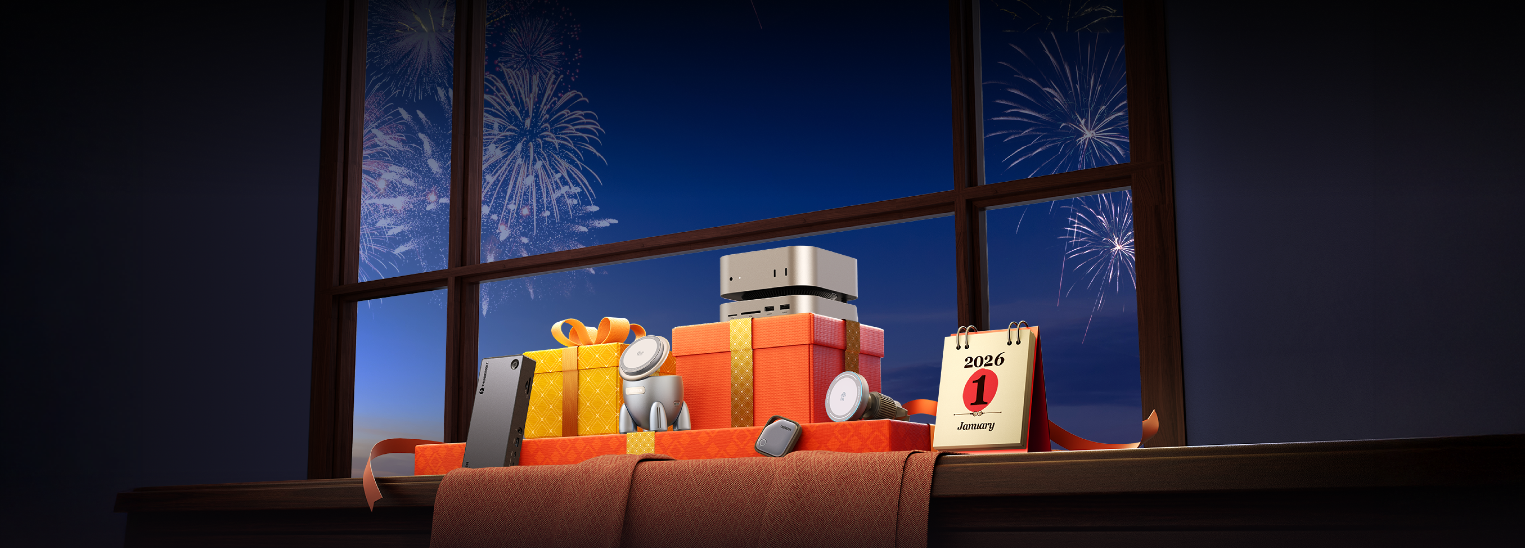 Vier het nieuwe jaar