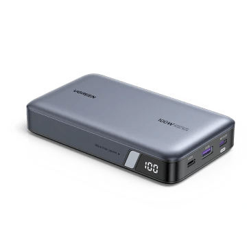UGREEN 100W 20000mAh Powerbank met 3 poorten