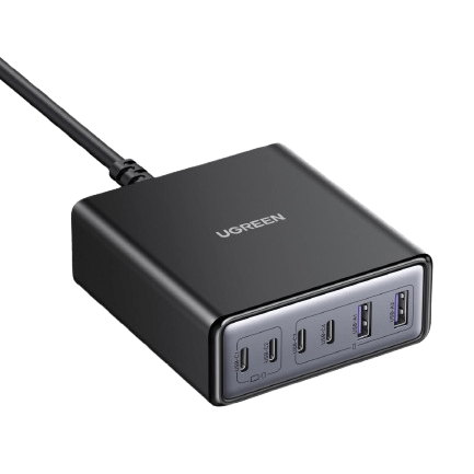 UGREEN 100W GaN Oplaadstation (6 - Poorts, 65W snelladen)