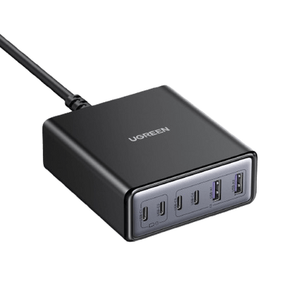 UGREEN 100W GaN Oplaadstation (6-Poorts, 65W snelladen)