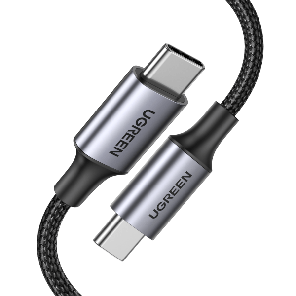 UGREEN Cavo USB C a USB C PD 100W 5A 20V Ricarica Rapida con 90 Gradi UGREEN Cavo USB C a USB C PD 100W 5A 20V Ricarica Rapida con 90 Gradi