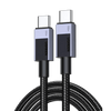 UGREEN 100W USB C - kabel PD 3.0 oplaadkabel USB C naar USB C snellaadkabel 5A/20V compatibel met iPhone 15, M3 MacBook Pro/Air, iPad Air/Pro 2024, Galaxy S24 Ultra A55 Pixel 8a Steam Deck enz. (2m)