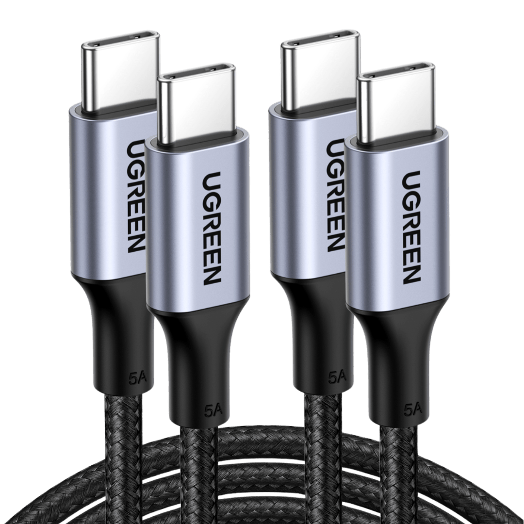 UGREEN NL UGREEN 100W USB C naar USB C kabel 2pcs PD3.0 oplaadkabel 5A/20V