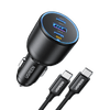 UGREEN 130W USB C Autolader, 3 - poorts Sigarettenaansteker