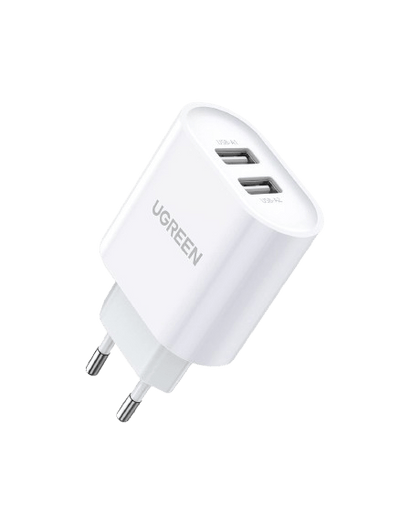 UGREEN 3,4A USB C Oplader met 2 Poorten