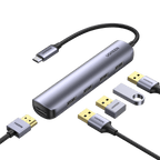 UGREEN 5 - in - 1 USB C Hub 4K - Compact en Draagbaar