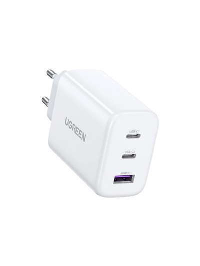 UGREEN 65W USB C Oplader - 3-Poorts PD Lader