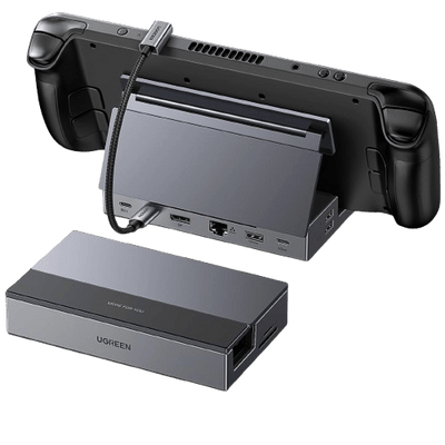 UGREEN 9-in-1 Steam Deck Docking Station 4K@120Hz DP 10Gbps PD 100W