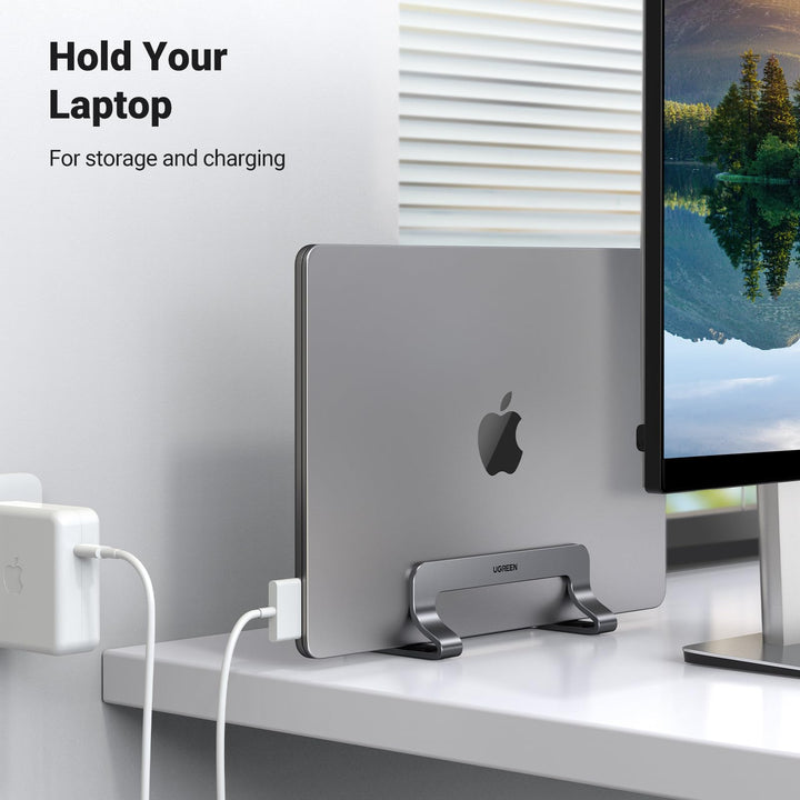 UGREEN Laptop Stand Portable Aluminum Laptop Stand Foldable 5 Levels in Height Adjustable Laptop Holder Compatible with MacBook Pro Air Acer HP Lenovo Dell XPS, 8-17.3 UGREEN Laptop Stand Portable Aluminum Laptop Stand Foldable 5 Levels in Height Adjustable Laptop Holder Compatible with MacBook Pro Air Acer HP Lenovo Dell XPS, 8-17.3