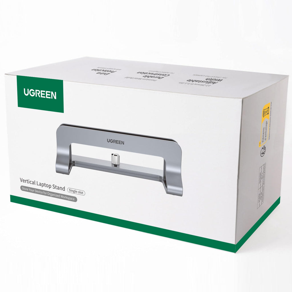 UGREEN Aluminium Verticale Laptop Standaard Verstelbare Bureau Laptop Stand