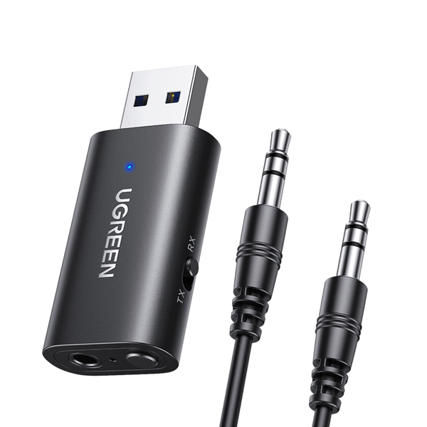 Adaptateur Bluetooth 5.4 Jack 3,5 Mm Et Usb Pour Voiture Récepteur Audio Sans Fil Pour Autoradio Adaptateur Bluetooth 5.4 Jack 3,5 Mm Et Usb Pour Voiture Récepteur Audio Sans Fil Pour Autoradio