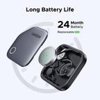 UGREEN Finder compatibel met Apple Find My (alleen iOS), Bluetooth tracker voor bagage, sleutelvinder, smart tag voor sleutels, koffers, paspoorten met vervangbare batterij