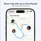 UGREEN Finder compatibel met Apple Find My (alleen iOS), Bluetooth tracker voor bagage, sleutelvinder, smart tag voor sleutels, koffers, paspoorten met vervangbare batterij