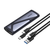 UGREEN M.2 NVME NGFF SSD Behuizing USB 3.2 10Gbps Gen 2 Aluminium M.2 Adapter voor NVMe SSD en SATA door M Key/ M&B Key in 2280/2242/2230/2260