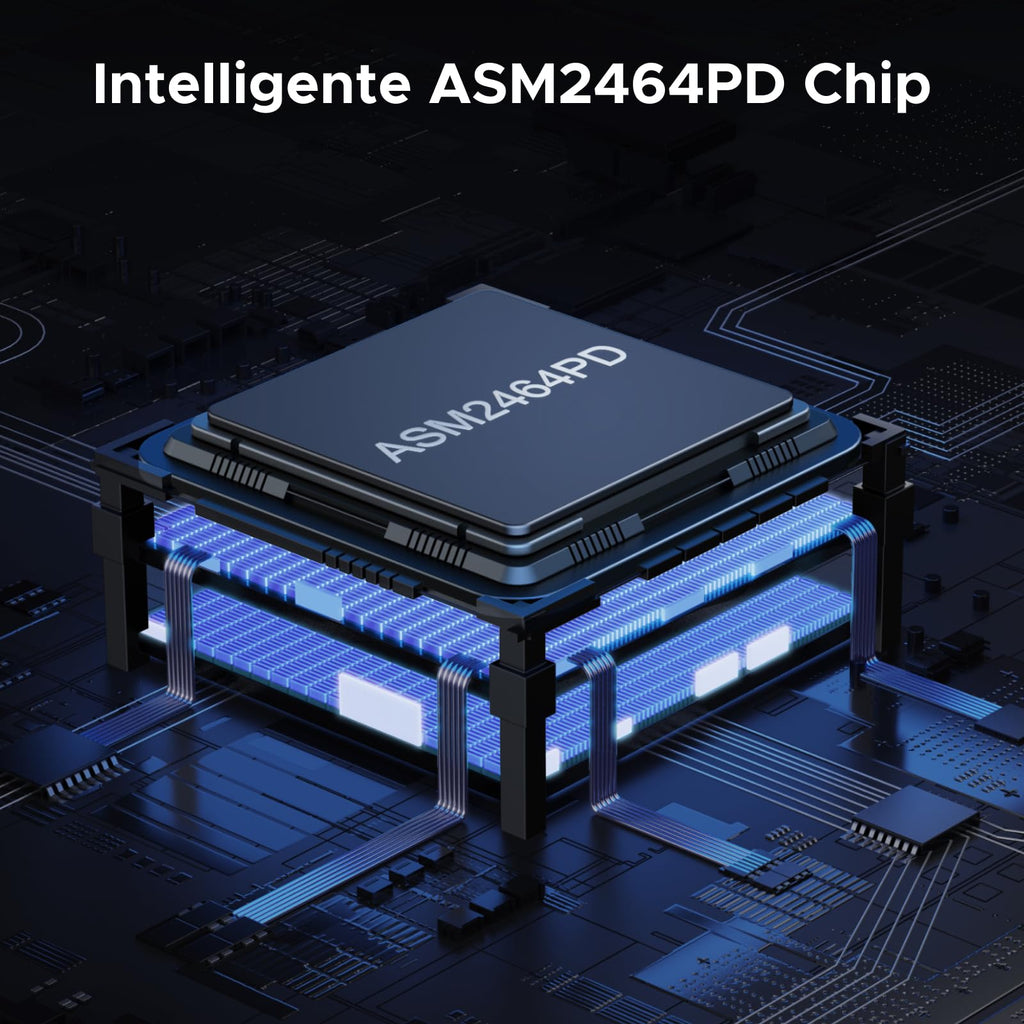 UGREEN M.2 NVMe SSD - behuizing (40Gbps, USB4, Thunderbolt 4)