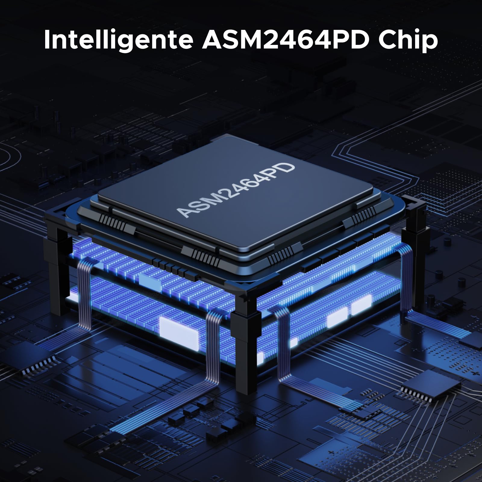 UGREEN M.2 NVMe SSD - behuizing (40Gbps, USB4, Thunderbolt 4)