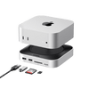UGREEN Mac Mini M4 Dock met dubbele 4K DisplayPort, 10Gbps USB en NVMe - slot