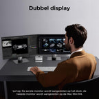UGREEN Mac Mini M4 Dock met dubbele 4K DisplayPort, 10Gbps USB en NVMe - slot