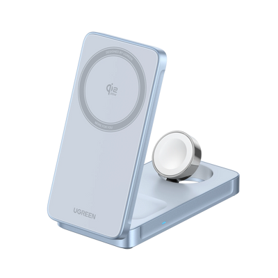 UGREEN MagFlow 3-in-1 Magnetische Draadloze Oplader 25W (MagSafe compatible)