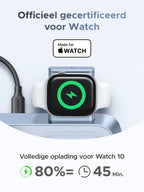 UGREEN MagFlow 3 - in - 1 Magnetische Draadloze Oplader (Qi2 25W, MagSafe - compatibel)
