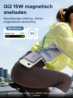 UGREEN MagFlow Air Magnetische Powerbank (10000mAh, Qi2 15W)