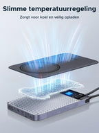 UGREEN MagFlow Air Magnetische Powerbank (10000mAh, Qi2 15W)