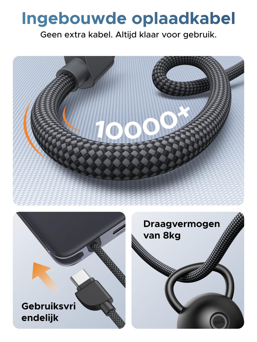UGREEN MagFlow Air Magnetische Powerbank (10000mAh, Qi2 15W)