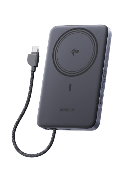 UGREEN MagFlow Air Magnetische Powerbank (10000mAh, Qi2 15W)