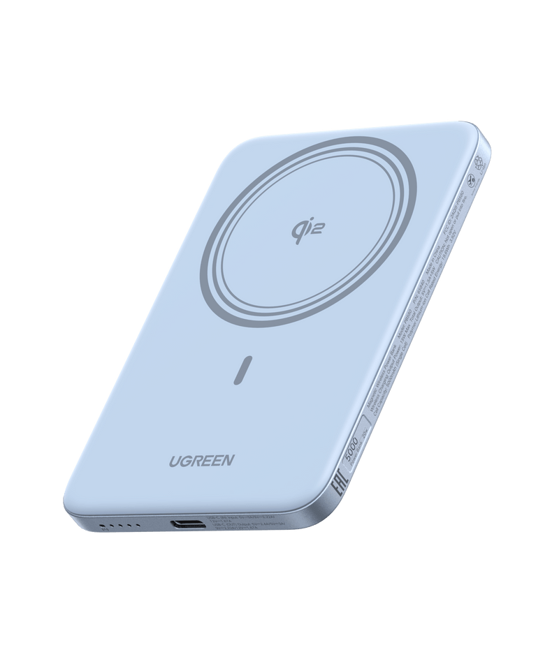 UGREEN MagFlow Air Magnetische Powerbank (5000mAh, Qi2 15W)