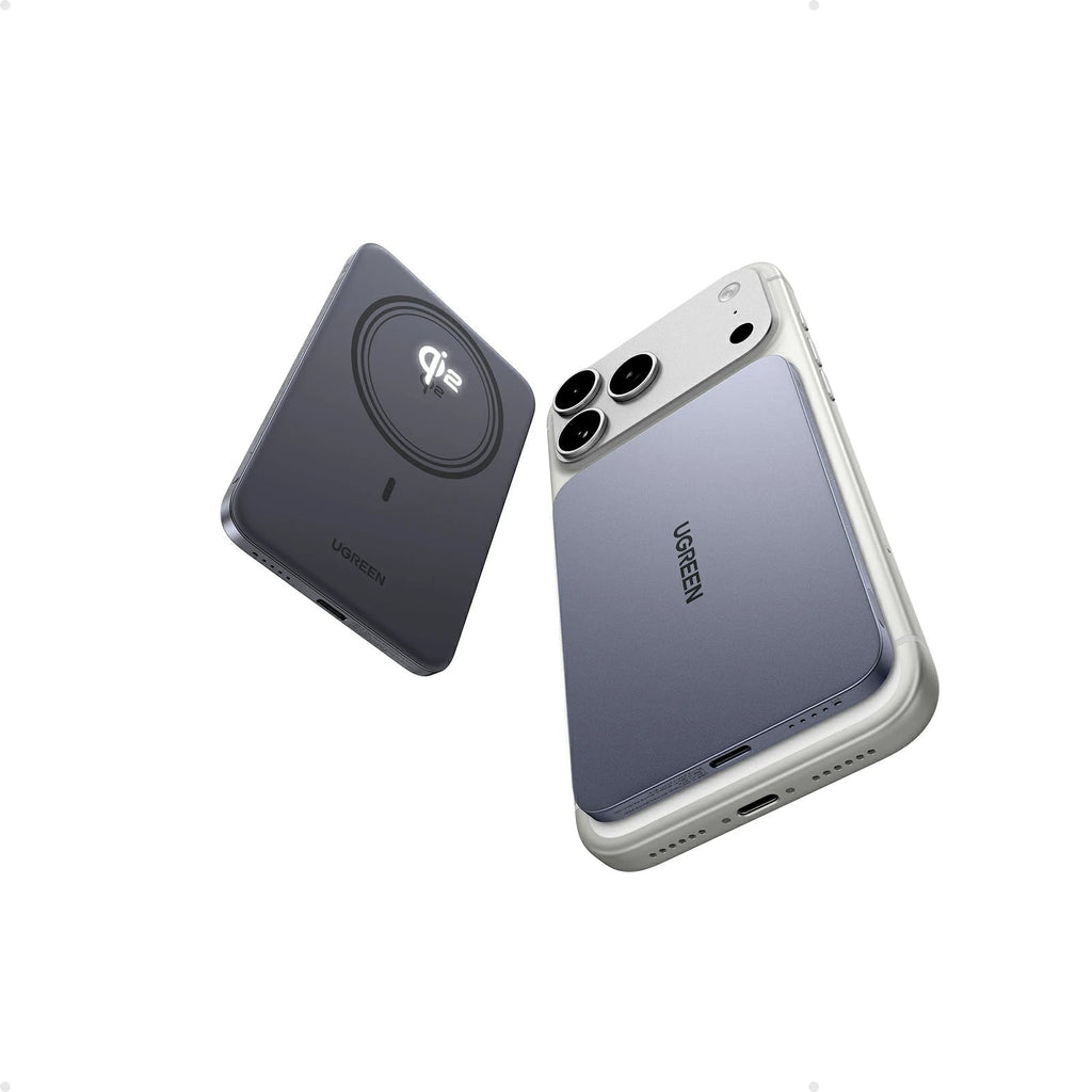 UGREEN MagFlow Air Magnetische Powerbank (5000mAh, Qi2 15W)