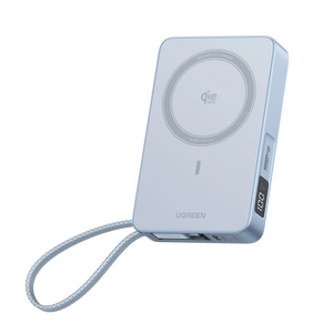 UGREEN MagFlow Magnetische Draadloze Powerbank (10000mAh, Qi2 25W, MagSafe-compatibel)
