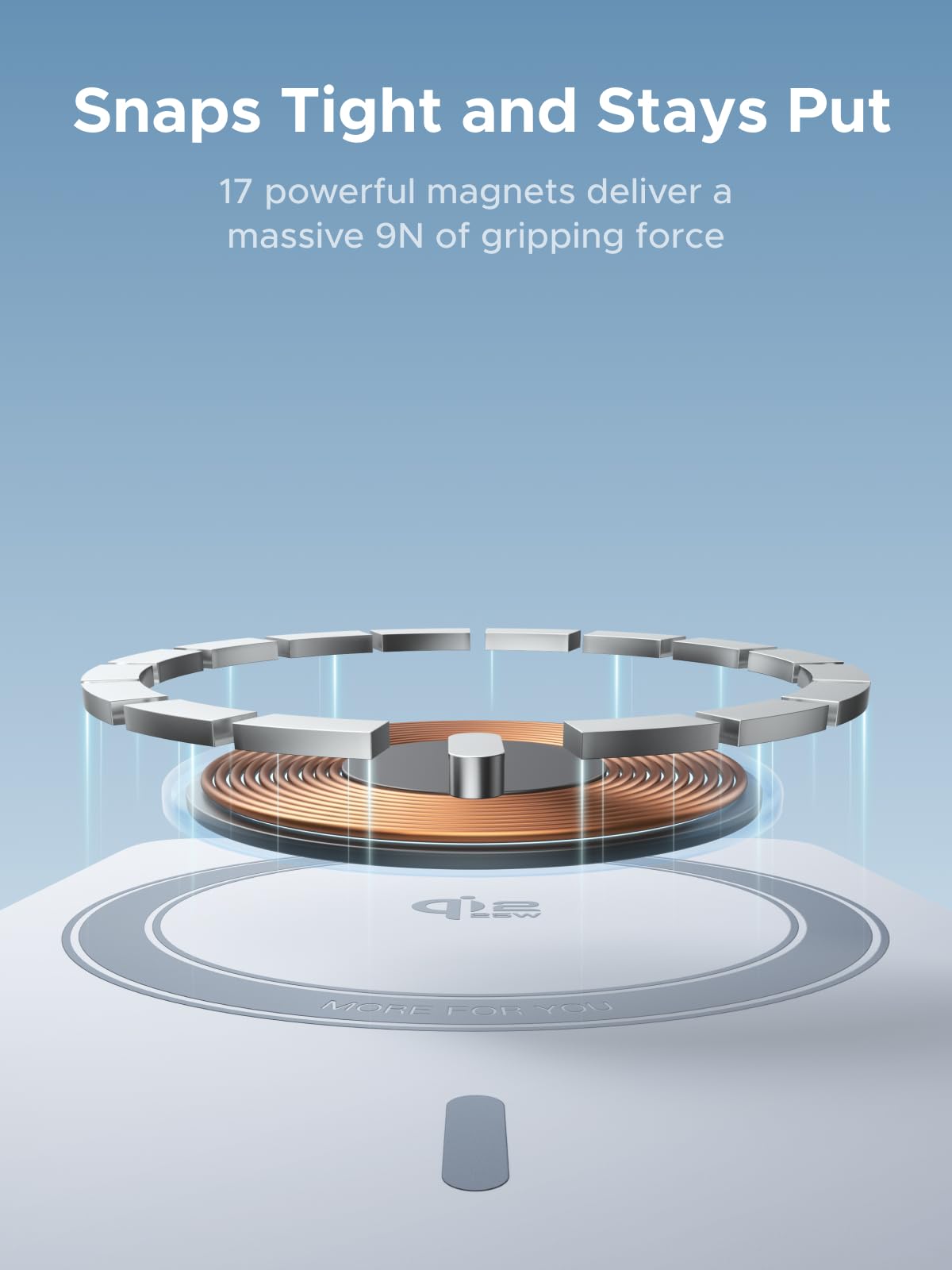UGREEN MagFlow Powerbank (10000mAh, Qi2 25W, MagSafe - compatibel)