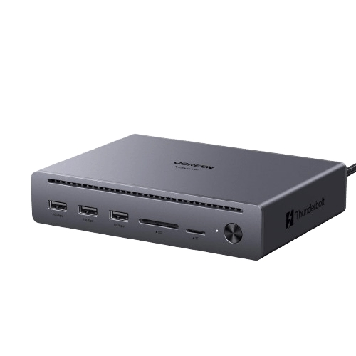 UGREEN Maxidok 10 - in - 1 Thunderbolt™ 5 Dockingstation met Gigabit Ethernet – Dual 6K/8K - display voor Mac & Windows
