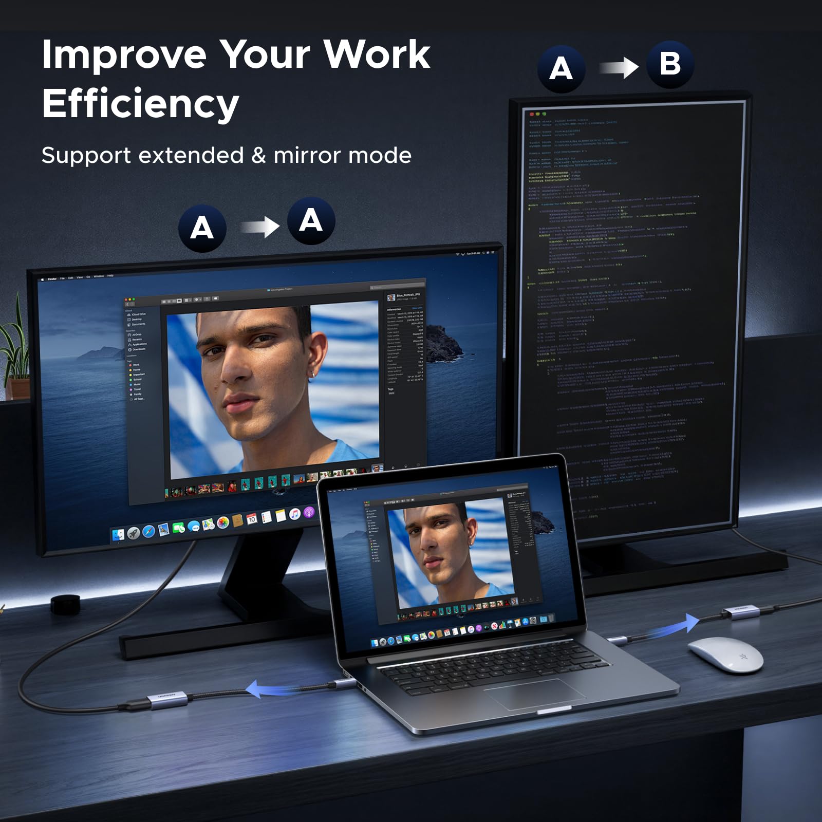 UGREEN Mini DisplayPort naar HDMI - adapter (4K@30Hz, Unidirectioneel, voor Thunderbolt 1/2)